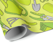 Gardening-pictogrammen Cadeaupapier (Rol Hoek)