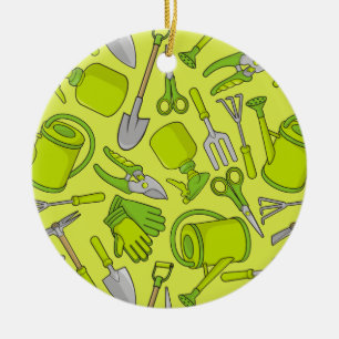 Gardening-pictogrammen Keramisch Ornament