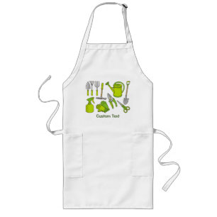 Gardening-pictogrammen Lang Schort
