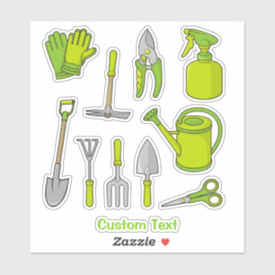 Gardening-pictogrammen Sticker
