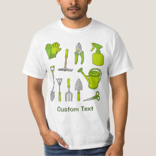 Gardening-pictogrammen T-shirt