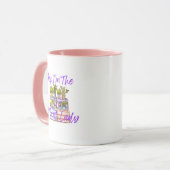 Gardening "Plant Lady" Coffee Mug Mok (Voorkant links)