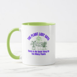 Gardening "Plant Lady" Coffee Mug  Mok