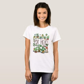 Gardening Potlood Plant Pot Head T-shirt (Voorkant volledig)