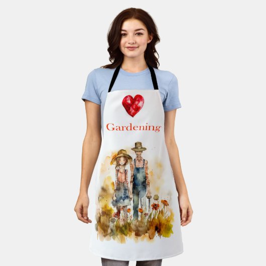 Gardening Schort (Gedragen)