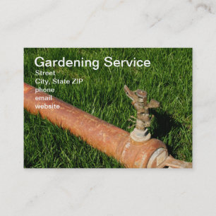 Gardening-service Visitekaartje