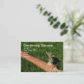 Gardening-service Visitekaartje (Staand voorkant)