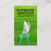 Gardening Shears | Gesneden Visitekaartje (Voorkant)
