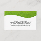 Gardening Shears | Gras | Bomen-Logo Visitekaartje (Achterkant)