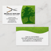 Gardening Shears | Gras | Bomen-Logo Visitekaartje (Voorkant / Achterkant)