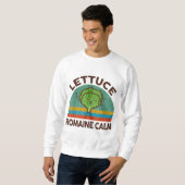 Gardening Shirt Lettuce Romaine Calm Funny Vegan L (Voorkant volledig)
