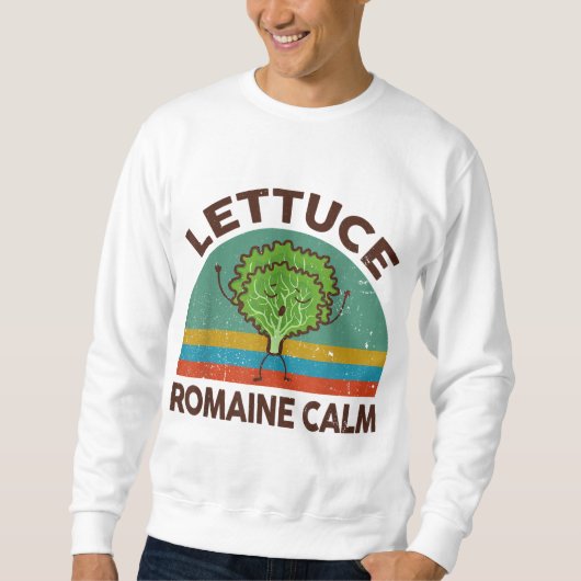 Gardening Shirt Lettuce Romaine Calm Funny Vegan L (Voorkant)