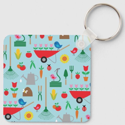 Gardening Sleutelhanger (Achterkant)