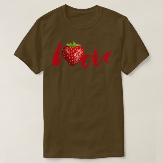 Gardening Strawberries and Fruit Strawberry Pickin T-shirt (Design voorkant)