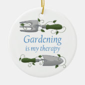 Gardening-therapie Keramisch Ornament (Voorkant)