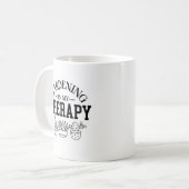 Gardening-therapie Koffiemok (Voorkant links)