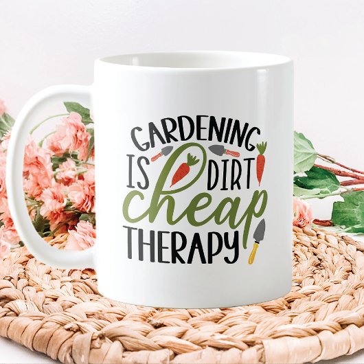 Gardening-therapie Koffiemok