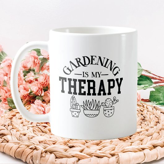 Gardening-therapie Koffiemok