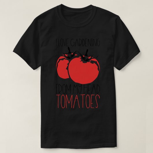 Gardening Tomaten T-shirt (Design voorkant)
