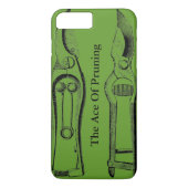 Gardening Tools Green Pruners Iphone Case (Achterkant)