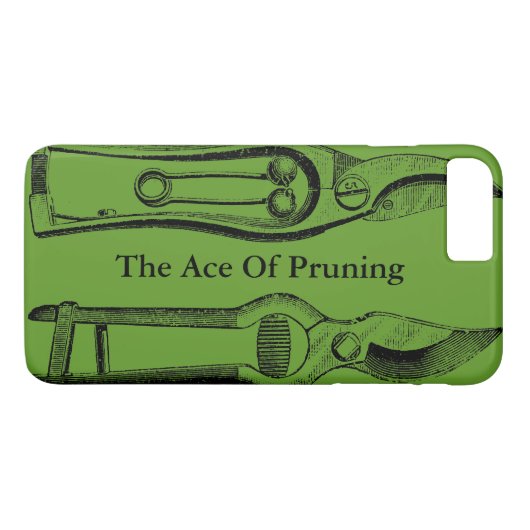 Gardening Tools Green Pruners Iphone Case (Achterkant (Horizontaal))