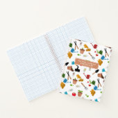 Gardening Tools Planten Gardener Nursery Log Notitieboek (Binnen)