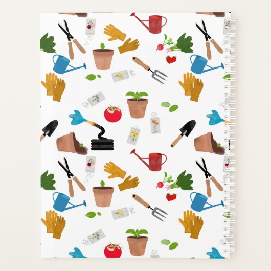 Gardening Tools Planten Gardener Nursery Log Planner (Achterkant)