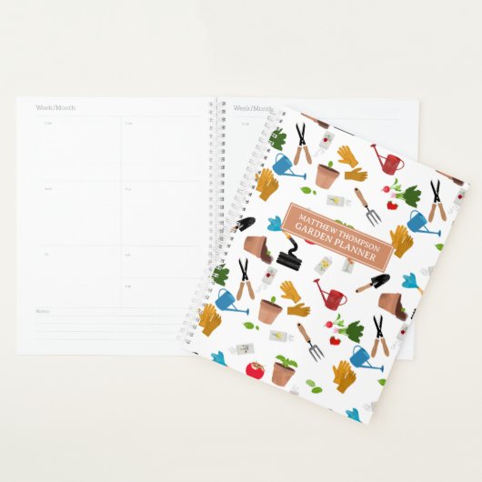 Gardening Tools Planten Gardener Nursery Log Planner (Display)