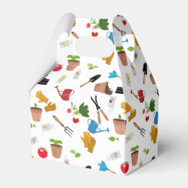 Gardening Tools Planten Gardener Nursery Pattern Bedankdoosjes
