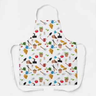 Gardening Tools Planten Gardener Nursery Pattern Schort