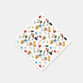 Gardening Tools Planten Gardener Nursery Pattern Servet (Hoek)