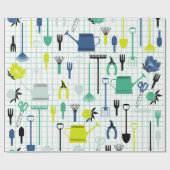 Gardening, verwateringspapier cadeaupapier (Vlak)