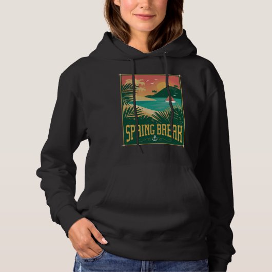 Gardening Vintage Spring Time 2023 Garden Springti Hoodie (Voorkant)