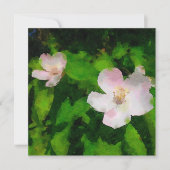 Gardening Visitekaartjes Wilde Rozen Kaart (Voorkant)