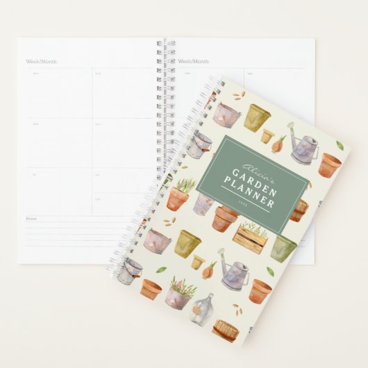 Gardening Waterverf Tuin Planner (Display)