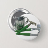 GardeningEssentials112609-kopie Ronde Button 5,7 Cm (Voorkant /achterkant)