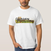 GardenPool.org Waarde T Shirt (Voorkant)