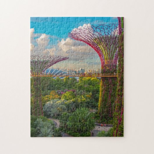 Gardens Bay Cloud Forest Flower Grove Singapore Legpuzzel (Verticaal)