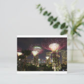Gardens by the Bay Singapore Supertree Grove Briefkaart (Staand voorkant)