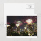 Gardens by the Bay Singapore Supertree Grove Briefkaart (Voorkant / Achterkant)