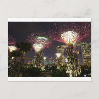 Gardens by the Bay Singapore Supertree Grove Briefkaart