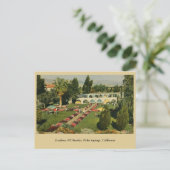 Gardens El Mirador Palm Springs CA Briefkaart (Staand voorkant)