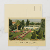 Gardens El Mirador Palm Springs CA Briefkaart (Voorkant / Achterkant)