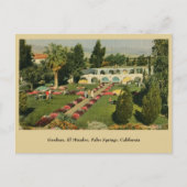 Gardens El Mirador Palm Springs CA Briefkaart (Voorkant)