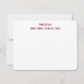 GARDENS KAART (Achterkant)