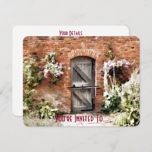 GARDENS KAART (Voorkant / Achterkant)