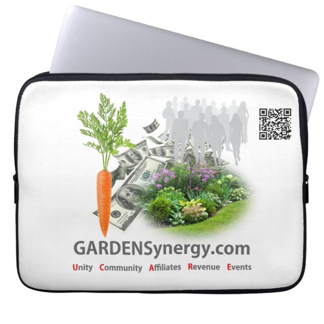 GARDENSynergy - laptophoes van 13 inch Laptop Sleeve (Voorkant)
