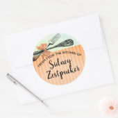  garderobe uit de keuken van sticker (Envelop)