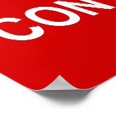 GARDEZ LE CALME ET CONTINUEZ POSTER (Hoek)