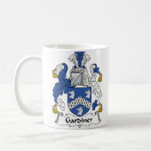 Gardiner Family Crest Koffiemok (Links)